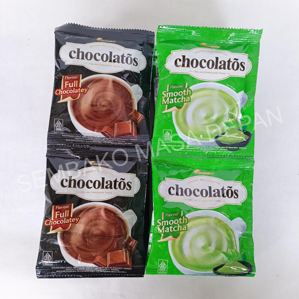 

Chocolatos Drink Italian Chocolate Taste 27 gr rentengan isi 10 saset