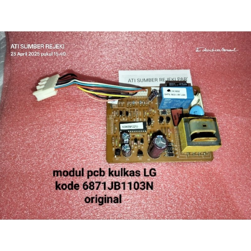 Mesin modul pcb kulkas LG 6871JB1103N Original