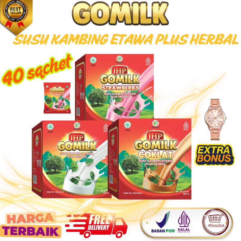 

SUSU KAMBING ETAWA GOMILK SACHET.