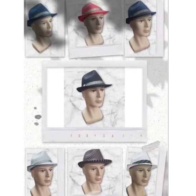 TOPI TOMPI  / TOMPI / TOMPI PEDORA SALUR / FEDORA TOMPI SALUR / TOMPI CASUAL