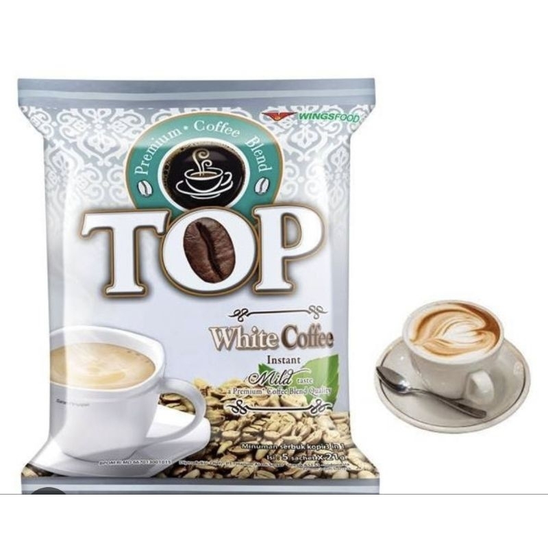 

TOP WHITE COFFEE ISI 10 x 21 GR