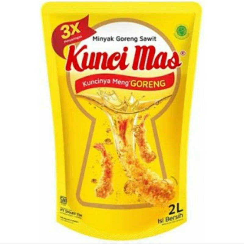 

MINYAK GORENG KUNCI MAS 2 LITER POUCH - BANDUNG