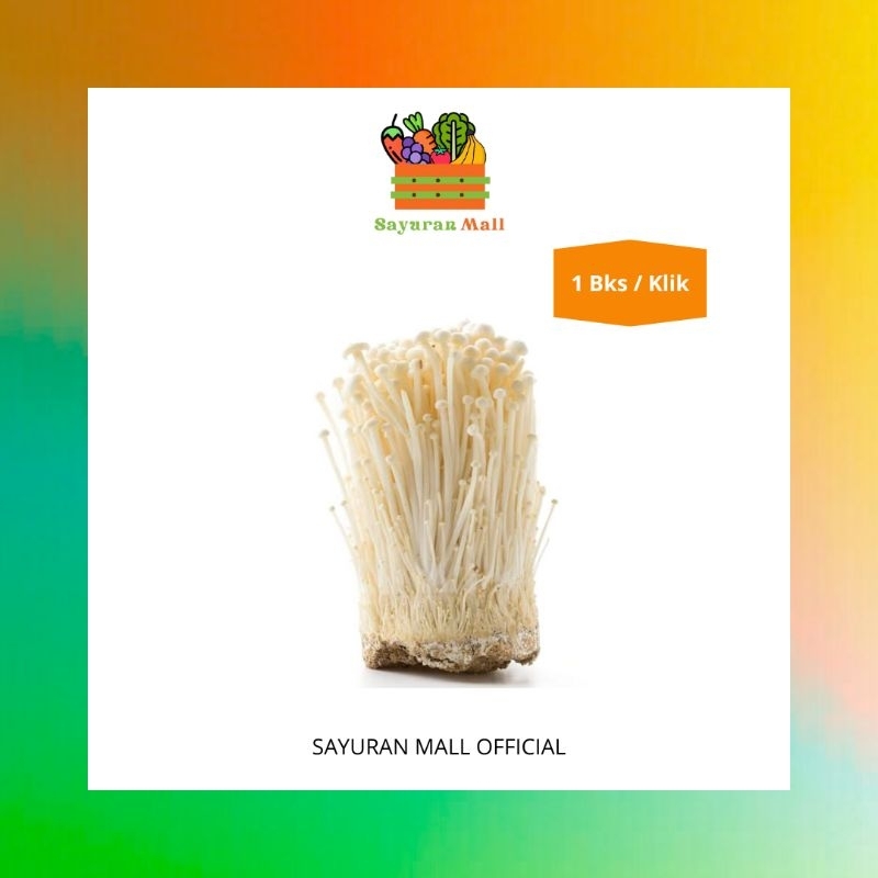 

100gr Jamur Enoki | Frozen Food | SAYURANMALL
