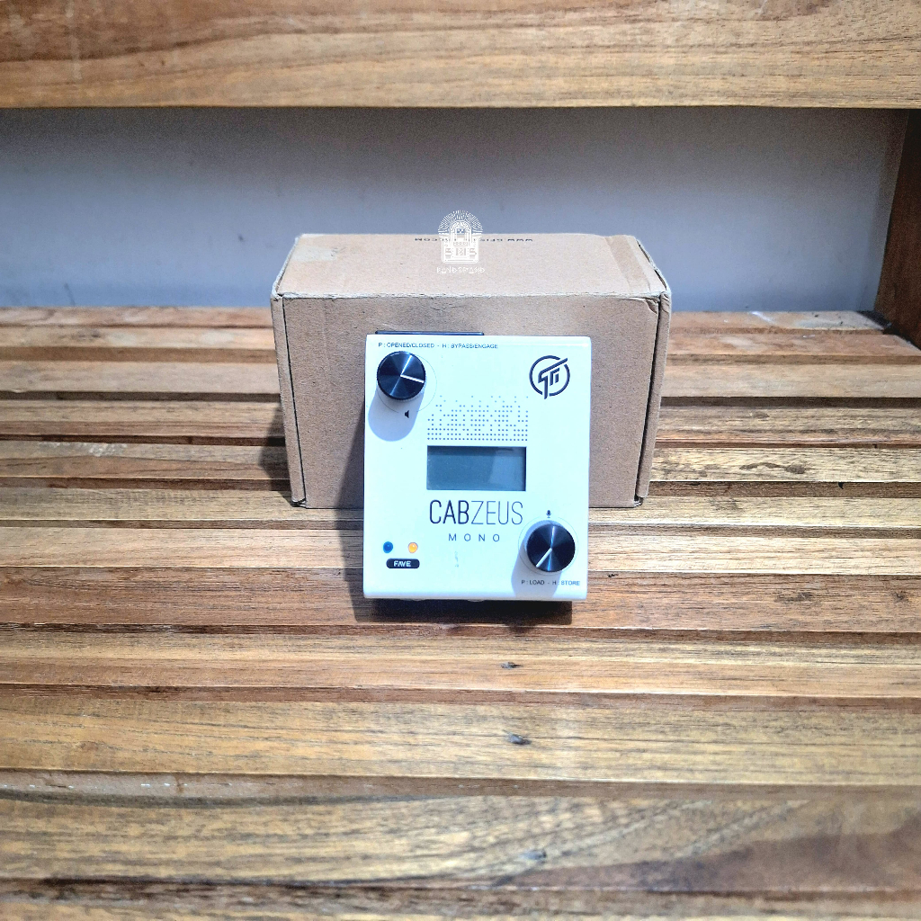 GFI Cabzeus Mono Cabinet Simulator Stomp Pedal