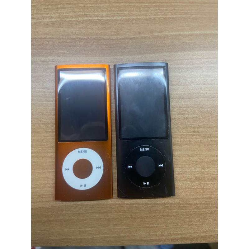 iPod Nano 5th Gen Black and Orange 8GB