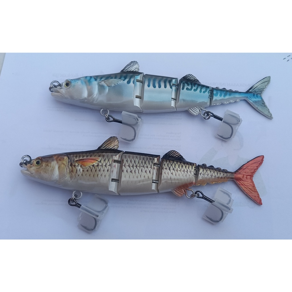 Umpan Casting TERATE SAKTI Kail Tiruan Bentuk Ikan Palsu Mancing Laut Panjang 21cm