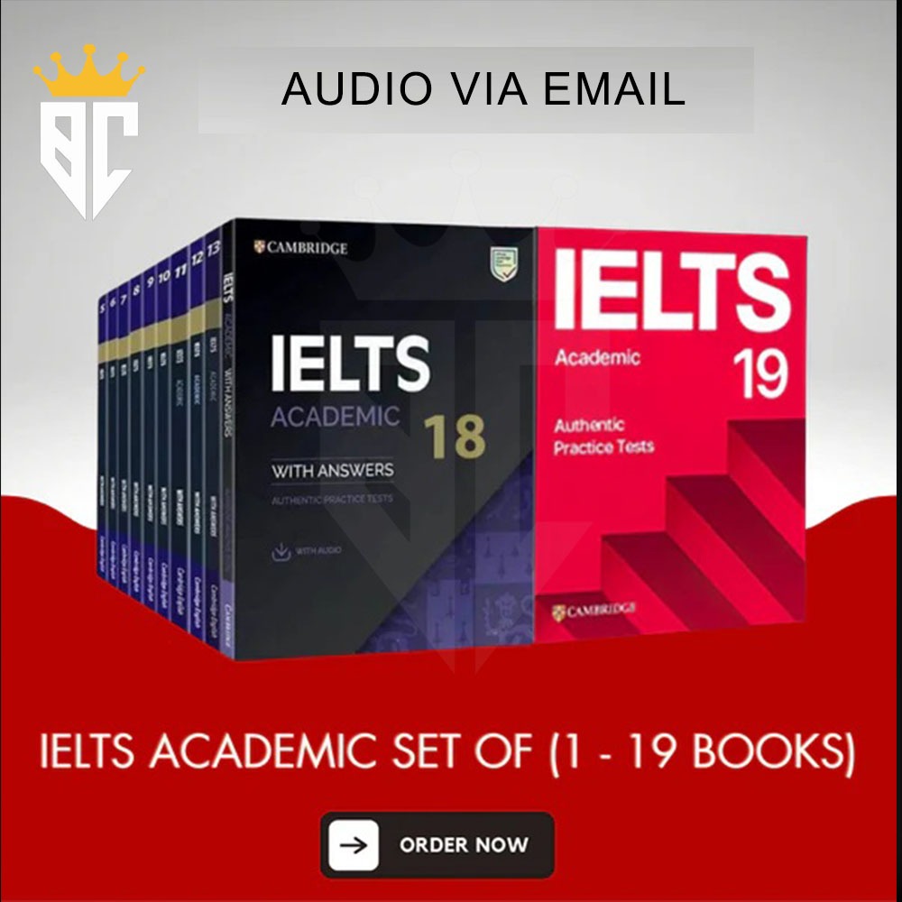 Buku IELTS Cambridge for IELTS  1 - 19 Academic Student's Book (witch audio)