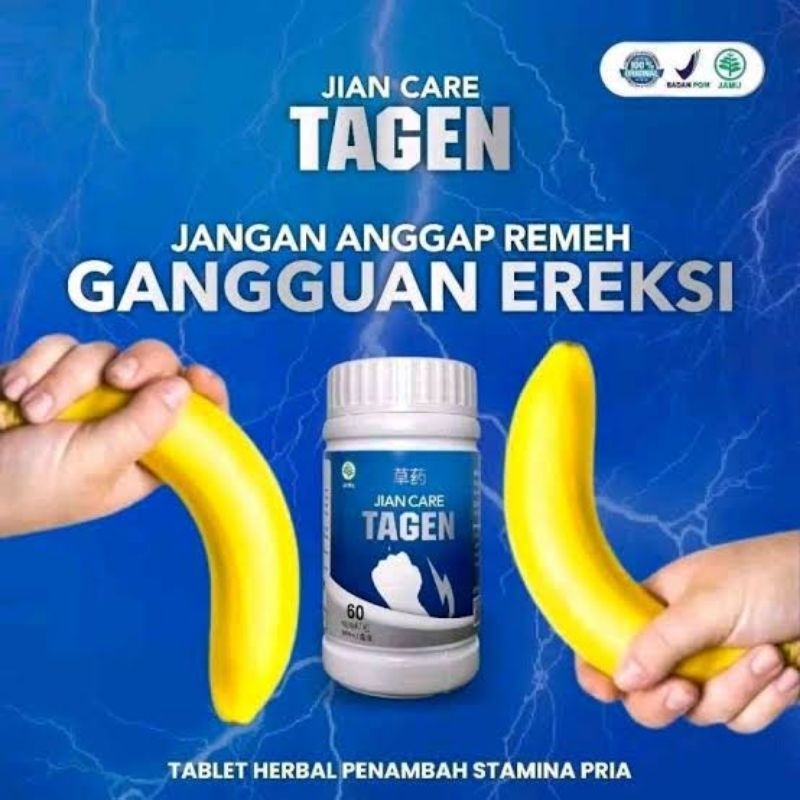 TAGEN JIANCARE ORIGINAL Penambah Stamina Pria Asli Herbal BPOM