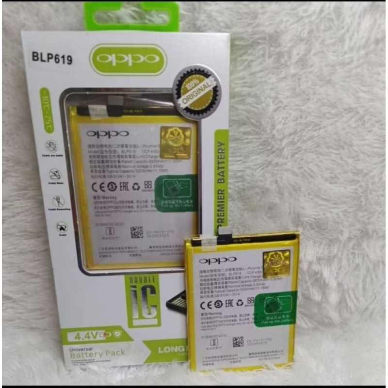 Baterai Battery ORIGINAL 100% OPPO BLP619 A39/A57 Baterai Batrei ORIGINAL 100%