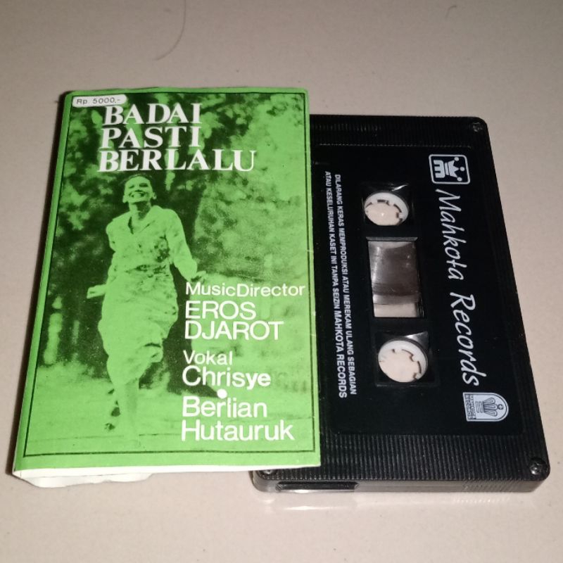 Kaset Chrisye - Badai Pasti Berlalu 1977