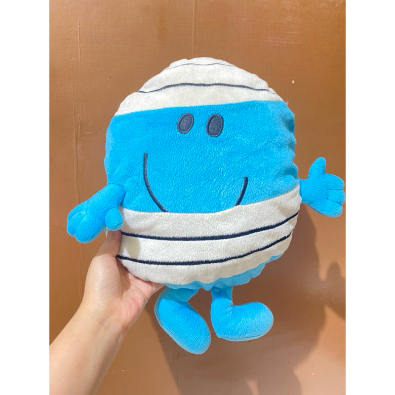 Boneka Mr.Bump Karakter Mr.Men and Little Miss size 34cm / Boneka Mr.Bump Mr.Men / Boneka Mr.Men