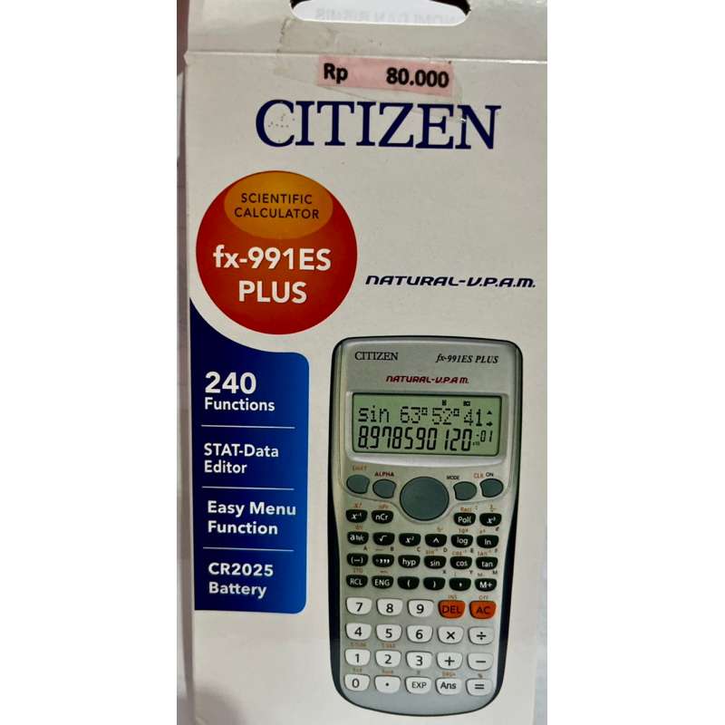 

Scientific Calculator CITIZEN fx-991ES PLUS