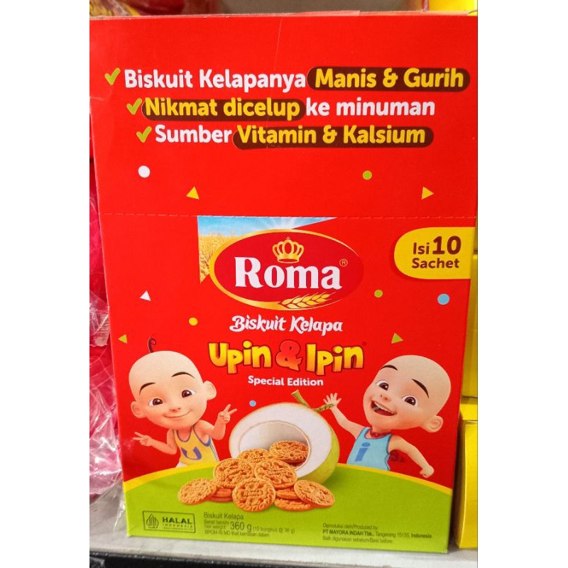 

Roma kelapa box 10 pc