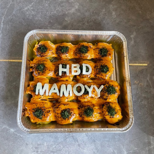 

Party Size Custom Text - Dimsum mentai