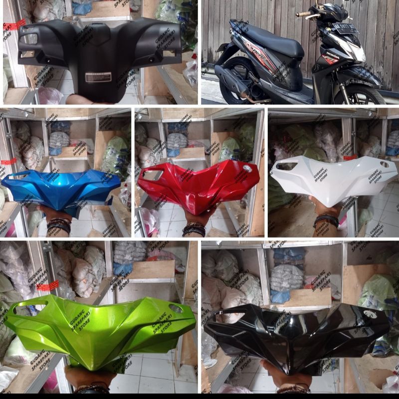 Batok depan honda beat fi 2013-2015, batok kepala beat fi stater kasar 2013-2015, Batok beat injek s