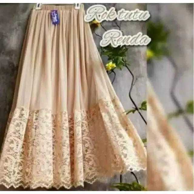 ROK TUTU RENDA DEWASA // MAXI ROK // ROK TUTU DEWASA // BAWAHAN MUSLIM