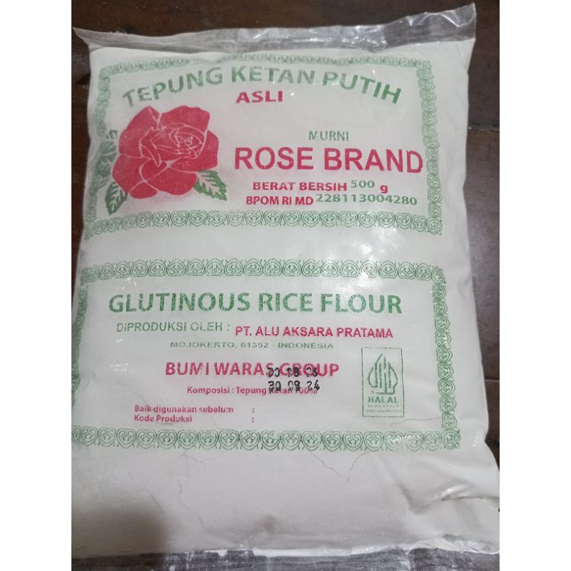 

ROSEBRAND / Tepung Ketan Putih Rosebrand 500 gr