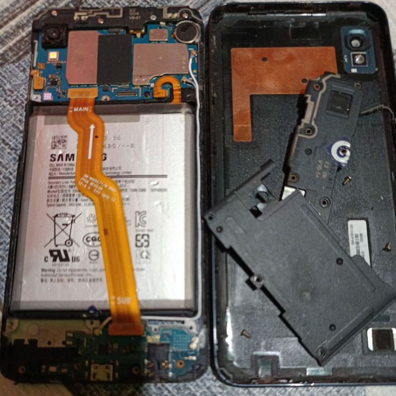 mesin samsung M10 normal