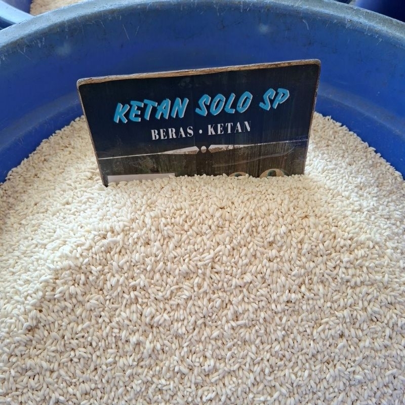 

Beras ketan putih solo 1kg premium