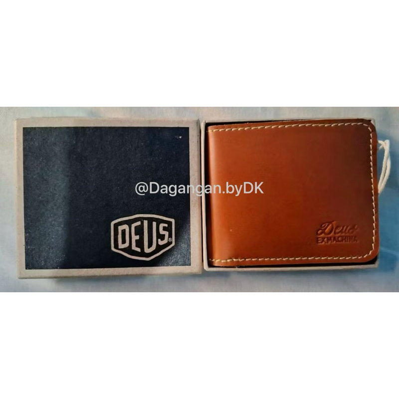 Dompet Deus Ex Machina Leather Original Barang Resmi 100% Brown