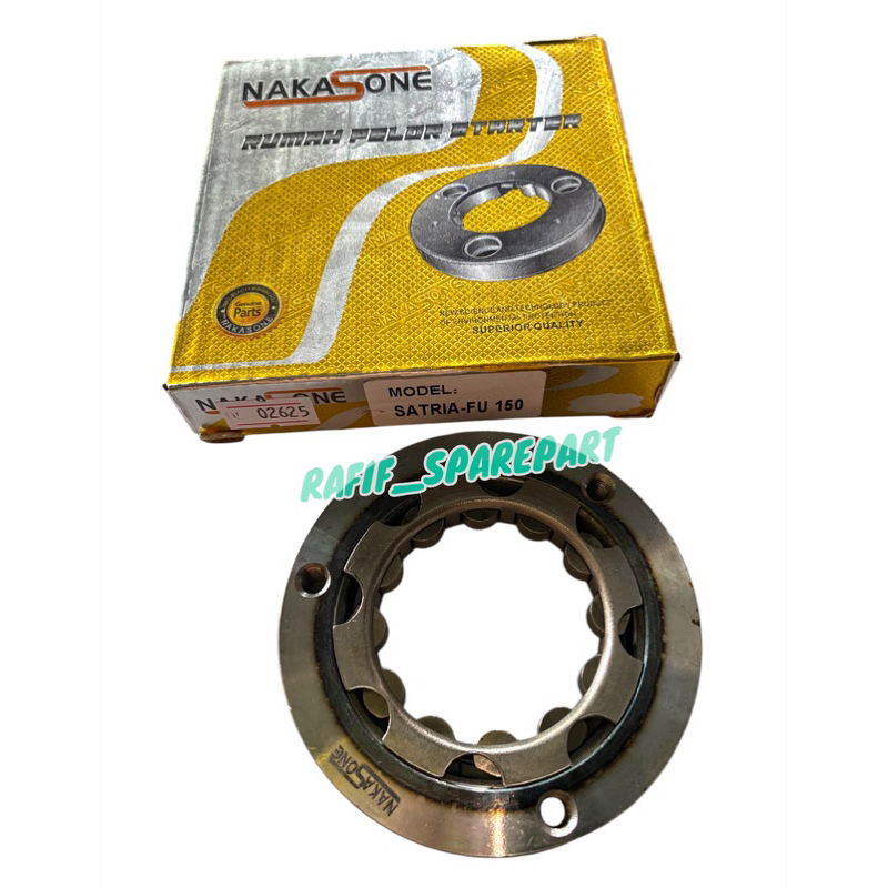 ONE WAY STATER ASSY SATRIA FU 150 RUMAH PELOR STATER SUZUKI SATRIA FU 150 ORIGINAL NAKASONE