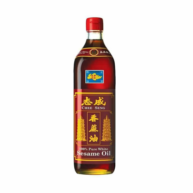 Chee Seng Sesame Oil / Minyak Wijen Pagoda / Minyak masak 750 Ml