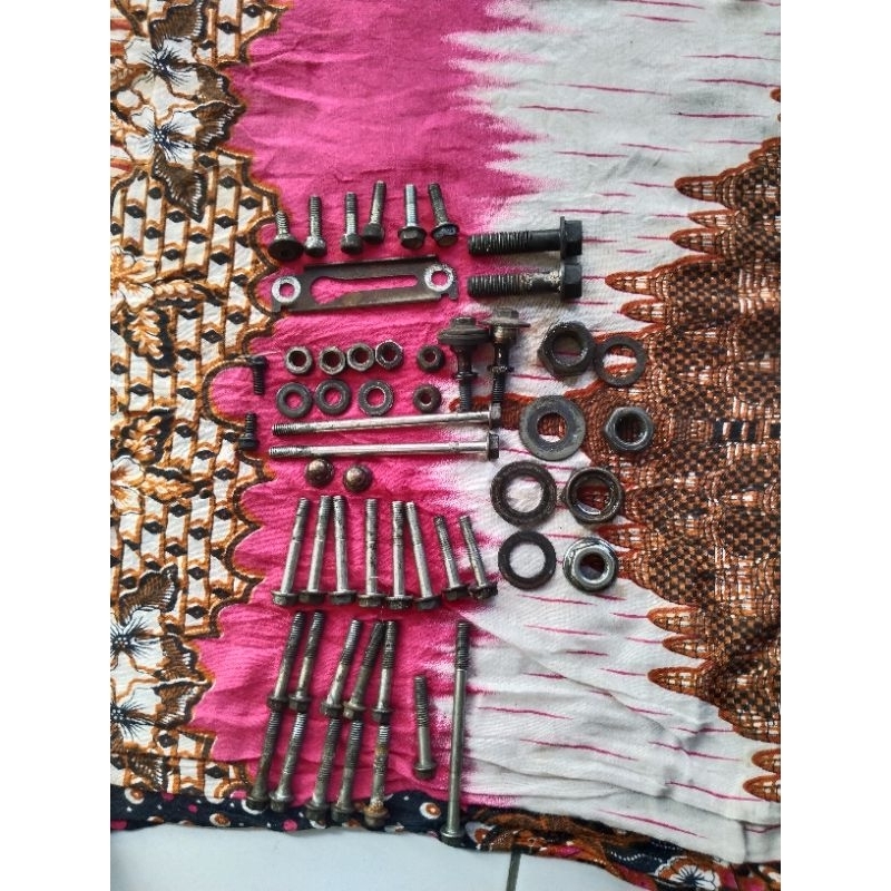 baut mesin  beat fi esp original copotan aman