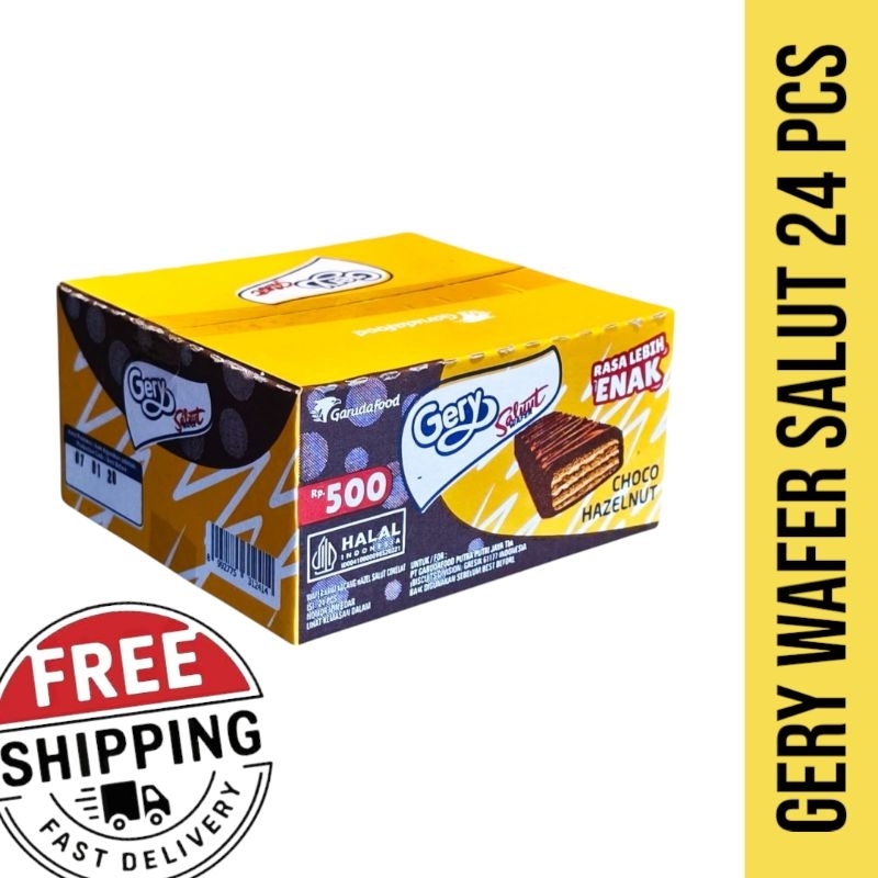 

Gery Salut Wafer Isi 24 Pcs