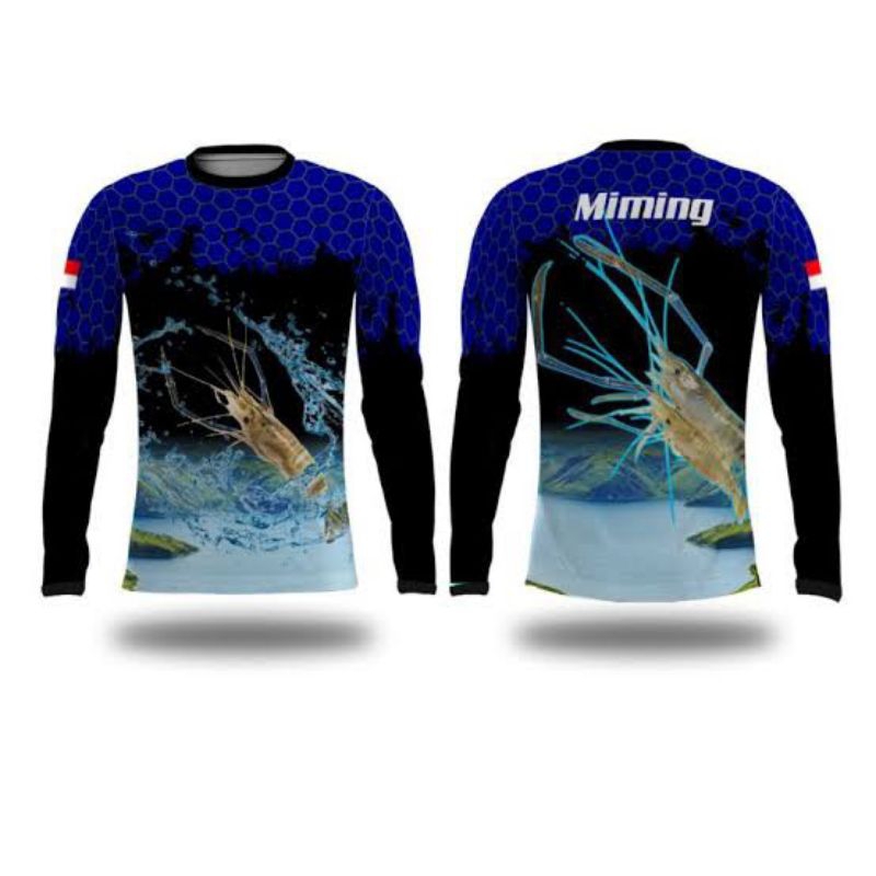 Atasan Jersey Baju Mancing Mania Fishing Lengan Panjang