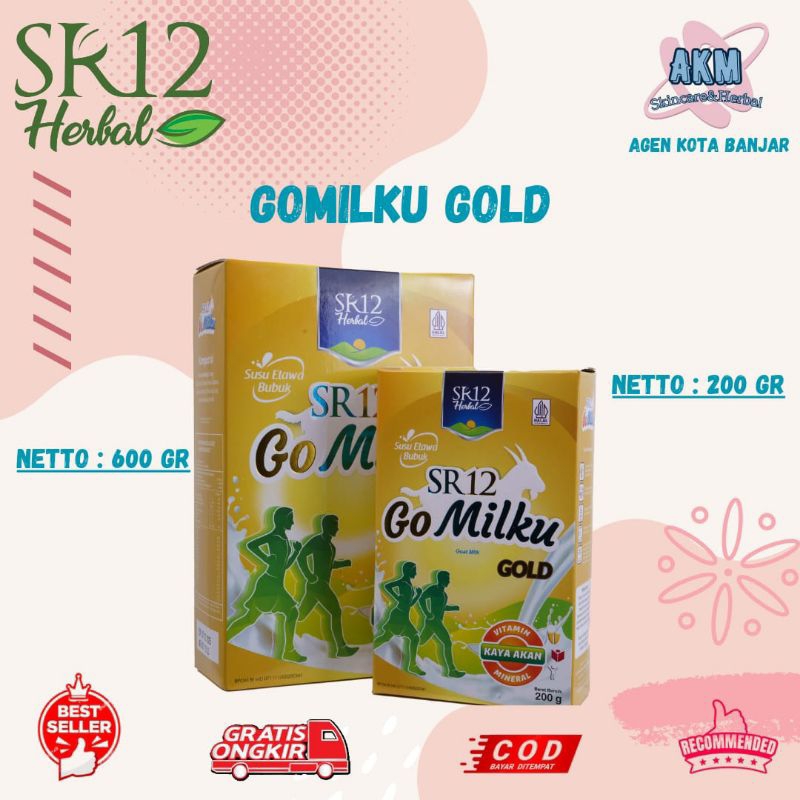 

Gomilku Gold SR12 Susu Kambing Etawa Rendah Lemak Tinggi Kalsium Bebas Gula