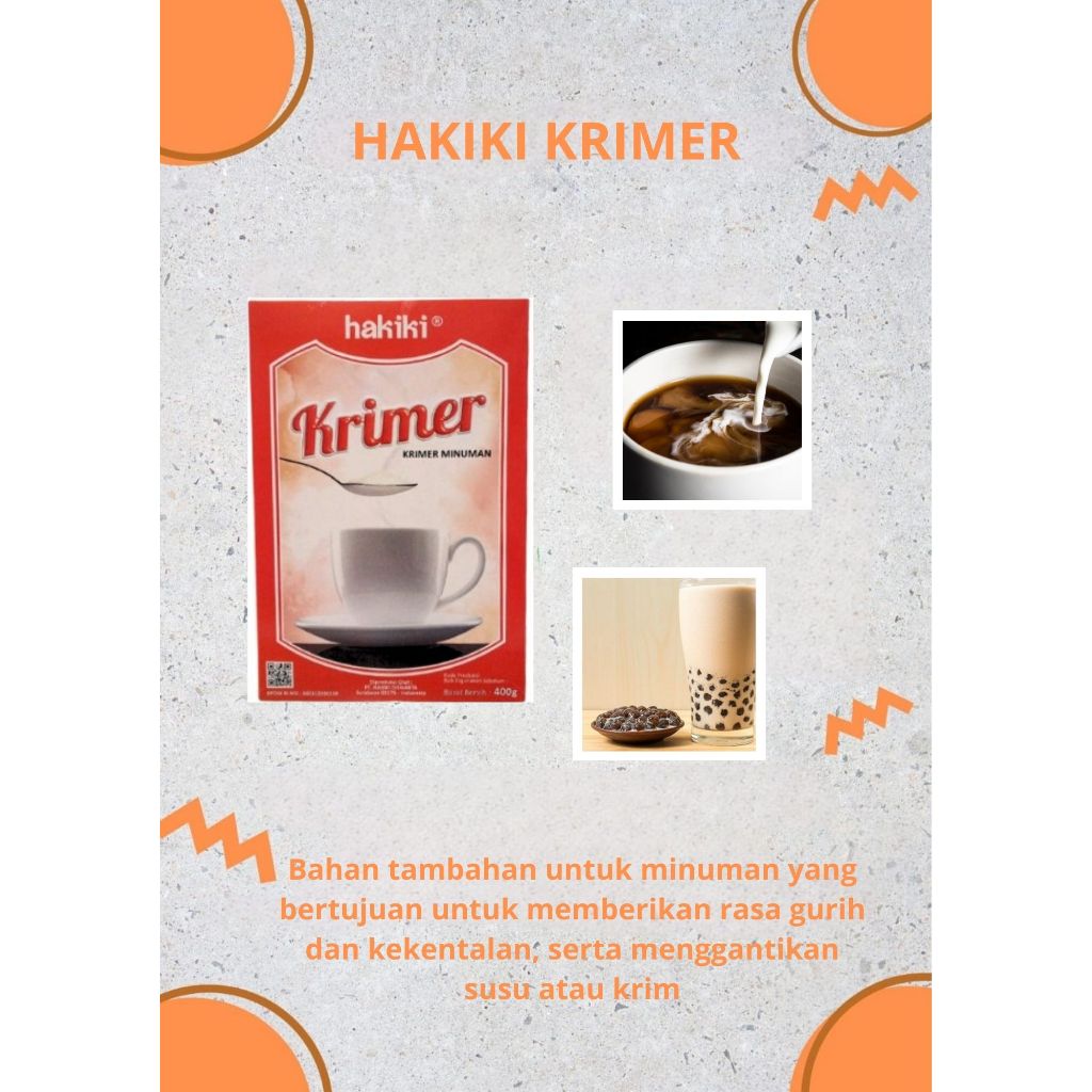 

HAKIKI Krimer bubuk 400 gram