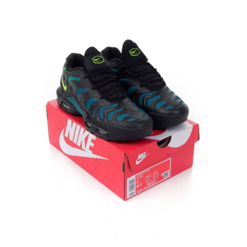 Nike Tn Air Max Plus Drift Black Green Strike - Nike Tn Air Max