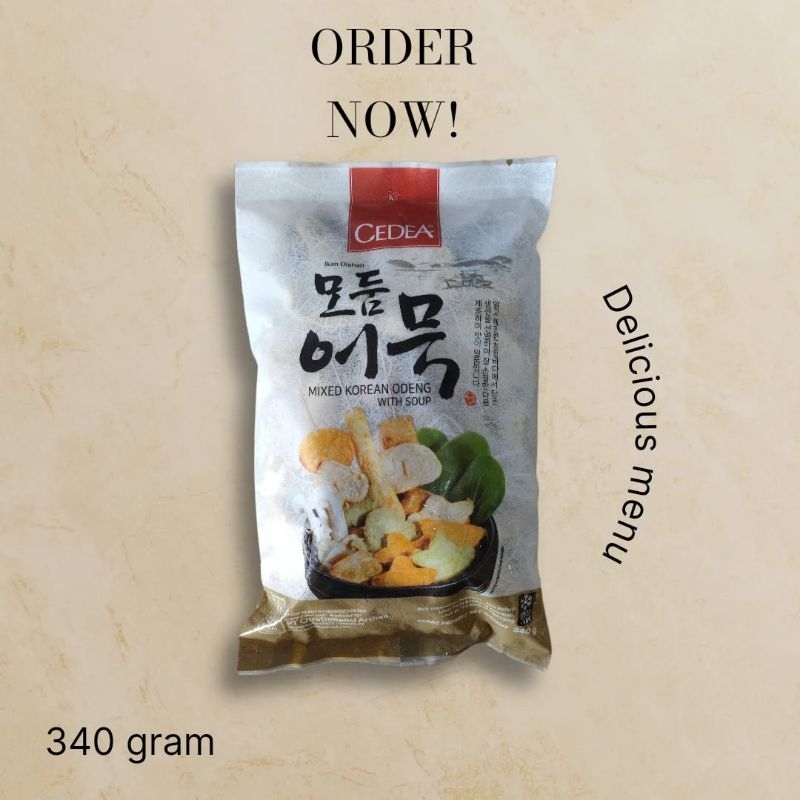 

CEDEA MIXED KOREAN ODENG WITH SOUP 340GR