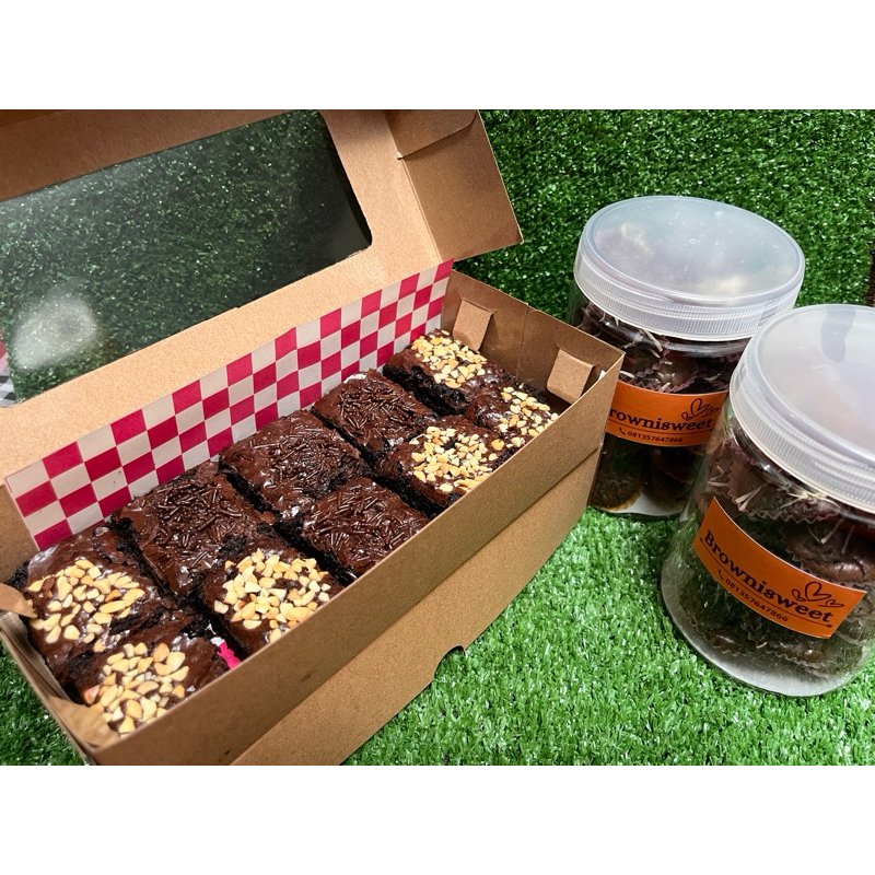 

Brownisweet Fudge Brownies ukuran 20x10 Ekonomis