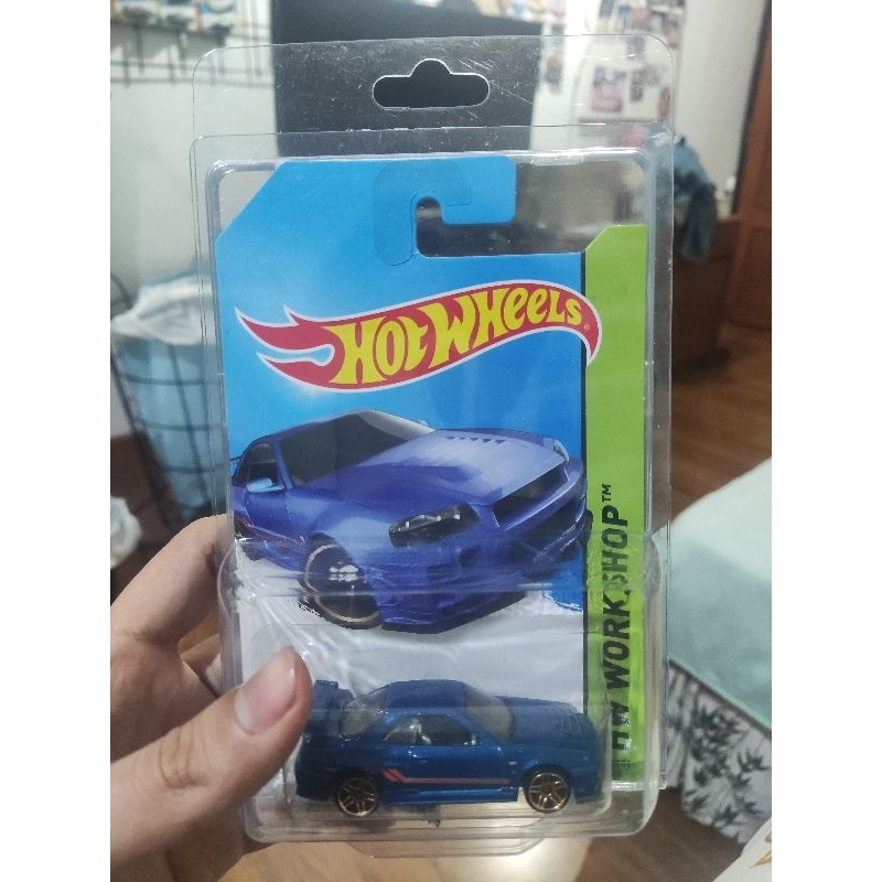 Hotwheels Nissan Skyline R34 Biru