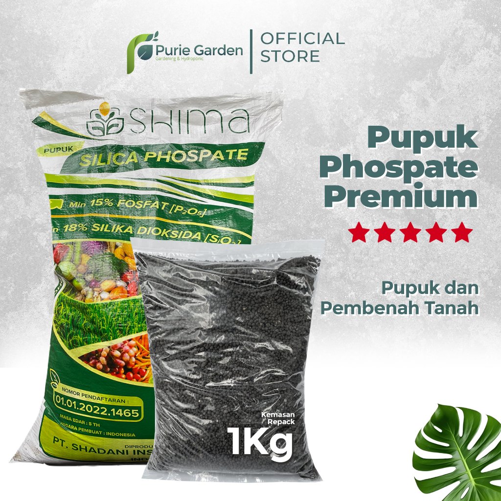 Pupuk Phospate Asam Humat Shima Silica Phospate 1Kg