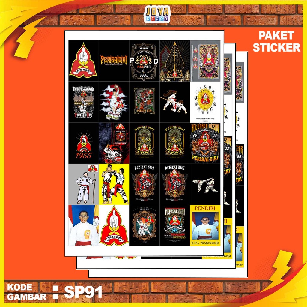 

GAMBAR STICKER PERISAI DIRI / STIKER PERISAI DIRI / PAKET STIKER PERISAI DIRI PER 25 PCS / KODESP91