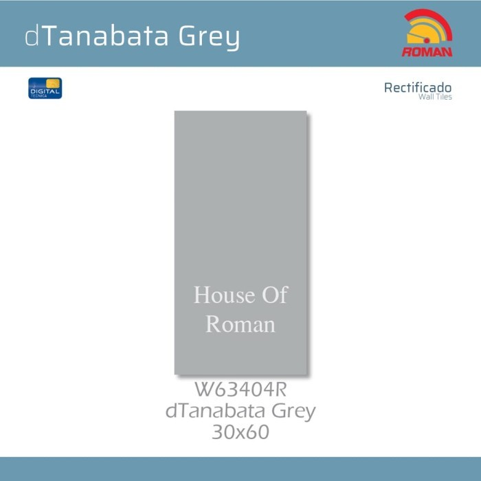 ROMAN KERAMIK dTanabata Grey 30x60R W63404R ROMAN KERAMIK