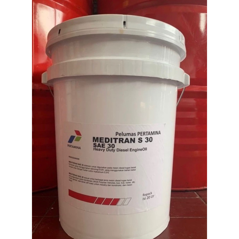Pertamina Meditran S30 Sae 30 - isi 20 Liter