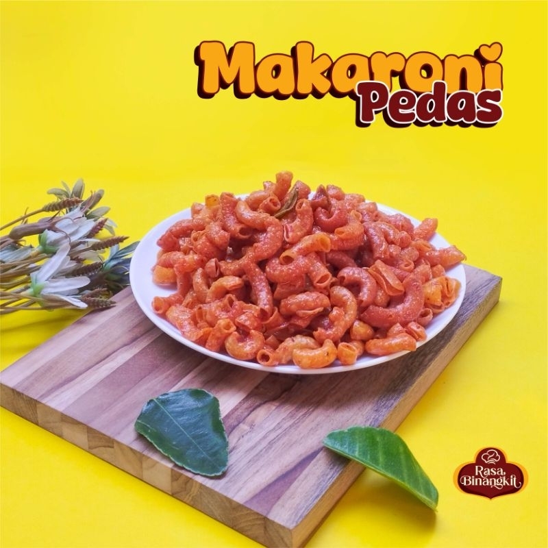 

Makaroni Pedas _ RASA BINANGKIT (250GR / 500GR) _ Snack Cemilan Oleh oleh Bandung