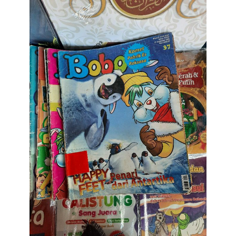 Majalah BOBO Majalah Anak Tahun 2007 sampai 2017 - Bekas Original