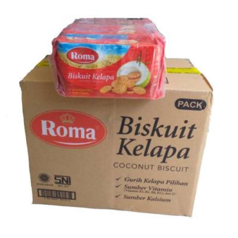 

Roma Biskuit Kelapa 300g (1 dus/4 pack/7 bks)