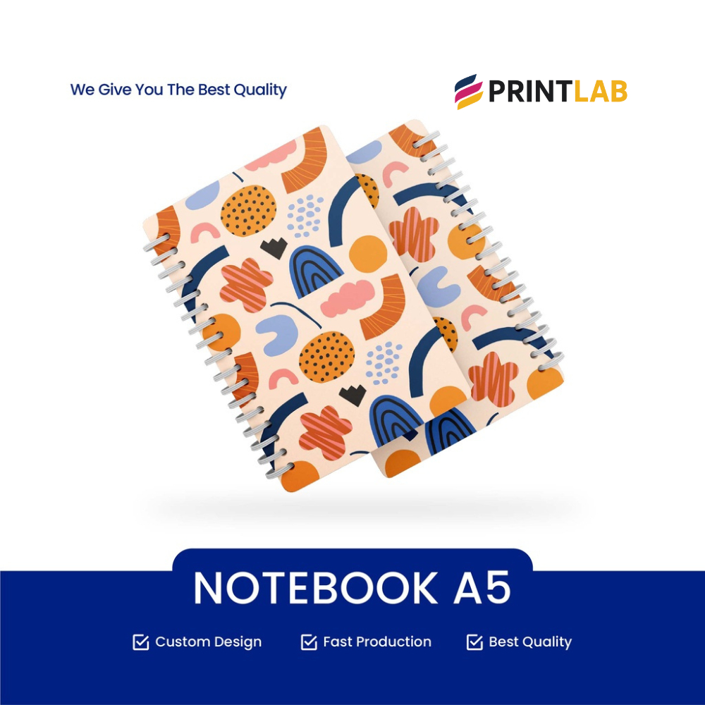 

Print Lab - NOTEBOOK /JURNAL GRID/DOTTED / BLANK /LINE A5/ BUKU CATATAN RING / BUKU TULIS RING - REMBO PRINTING