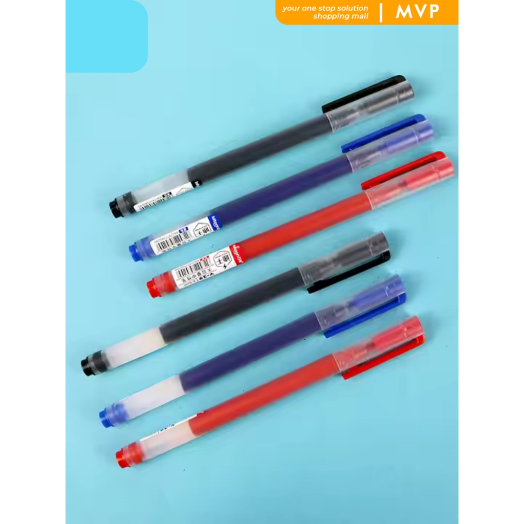 MVP Pulpen Gel Narita 0.5mm Pulpen Standard Tinta Gel Pulpen Gel Smooth Writing Alat Tulis Standard