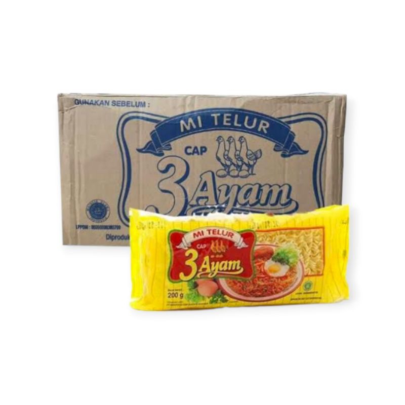 

Mie Telor 3 ayam 1 dus
