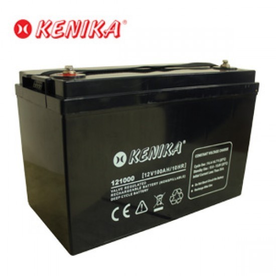 KENIKA BATTERY SEALED LEAD ACID 12V 100AH