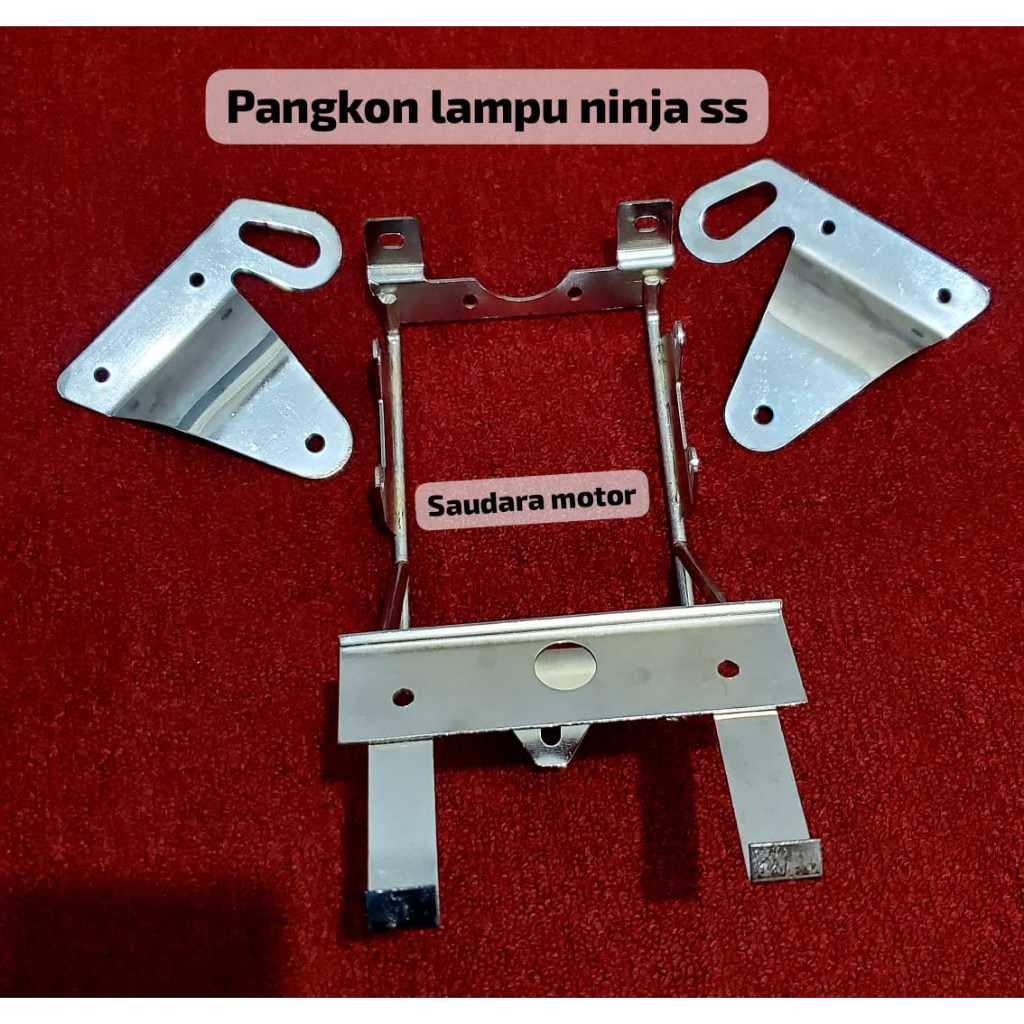 Pangkon Breket Lampu Ninja SS Kupingan Lampu Ninja SS PNP HONDA MEGA PRO TIGER
