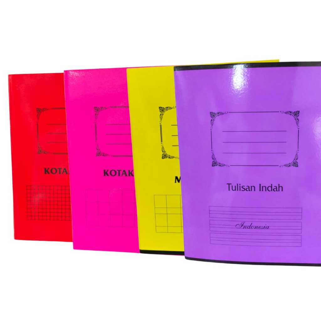 

PAPERSTAR - Buku Sekolah Kotak kecil / Kotak Sedang / Kotak Besar / Mandarin / Tulis Indah 38 Lembar - Satuan