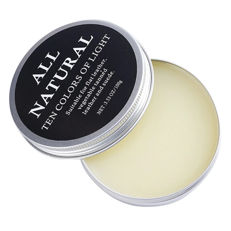 100g Leather Bal Natural Balsam Wax Perawatan Tas Kulit Pembersih Noda Dan Perawatan Tas Sepatu | Or