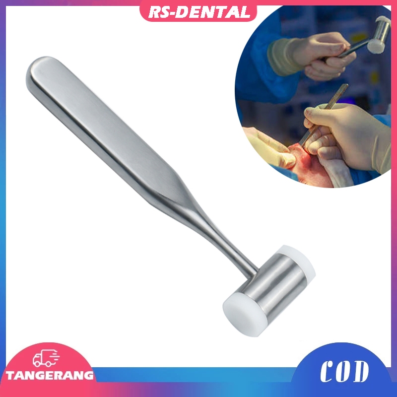 Dental bone hammer / Palu tulang gigi implant / Palu tulang untuk bedah gigi / Alat instrumen ortope